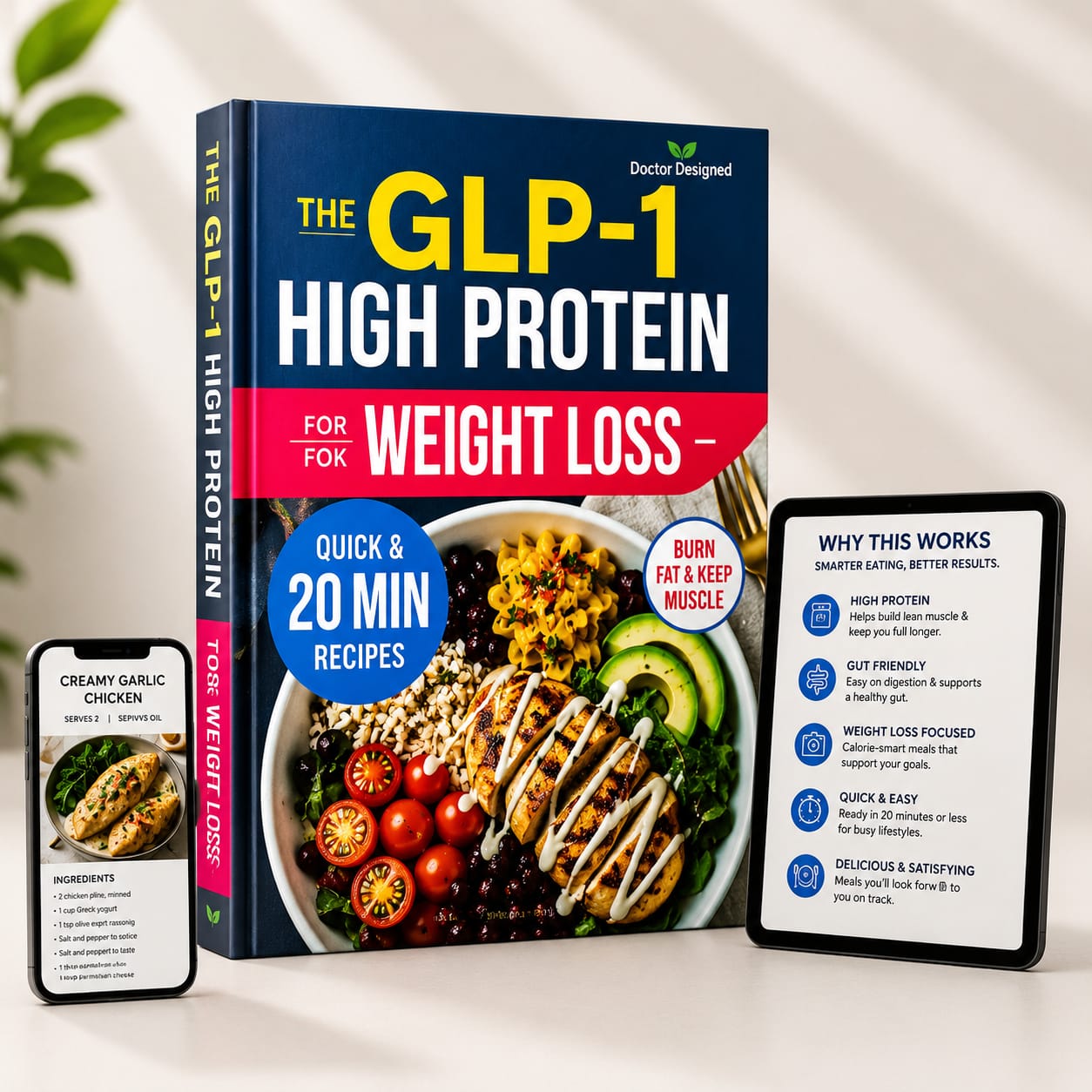 The GLP-1 Nutrition Vault: 300+ Simple Recipes